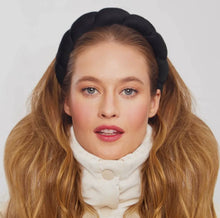 Load image into Gallery viewer, Recycled Fabric Puffy Headband
