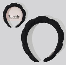 Load image into Gallery viewer, Recycled Fabric Puffy Headband
