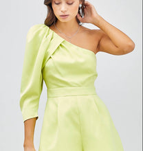Load image into Gallery viewer, Soft Lime Romper
